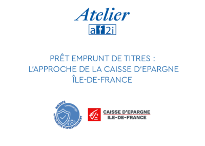 Atelier Caisse d’Epargne Ile-de-France mardi 10 décembre