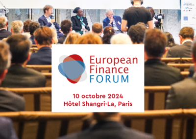 European Finance Forum 10 octobre 2024