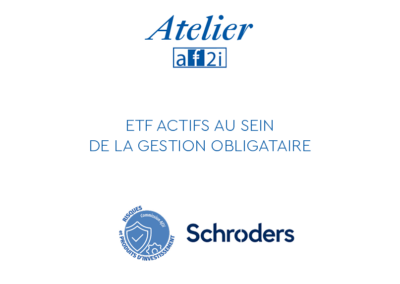 Atelier Schroders Jeudi 10 avril à 17 heures